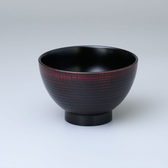 すこし大き目 昔ながらの味わい汁椀 食洗機・レンジ対応