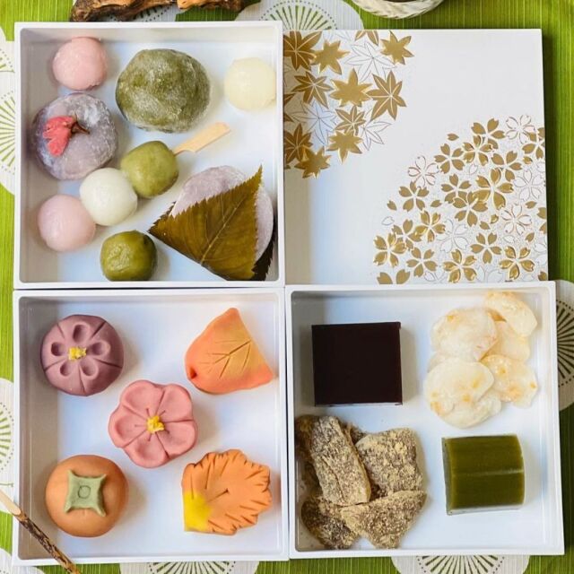 美しい日本の四季を白い重箱に・・・