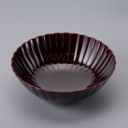 7.0フラワー盛鉢（溜）KZ3310P≪新商品≫≪食洗機・レンジ対応≫