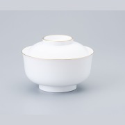 白　吸物椀