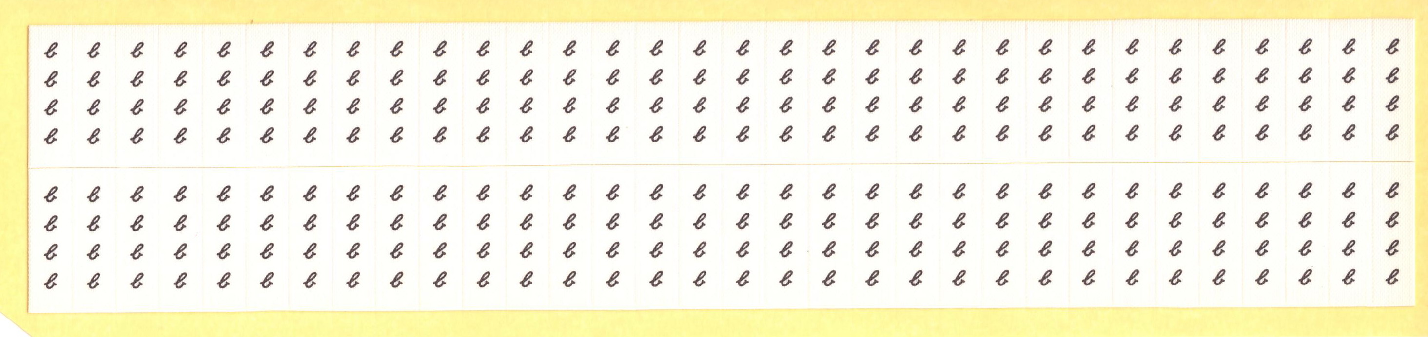 KTD-100英語小文字