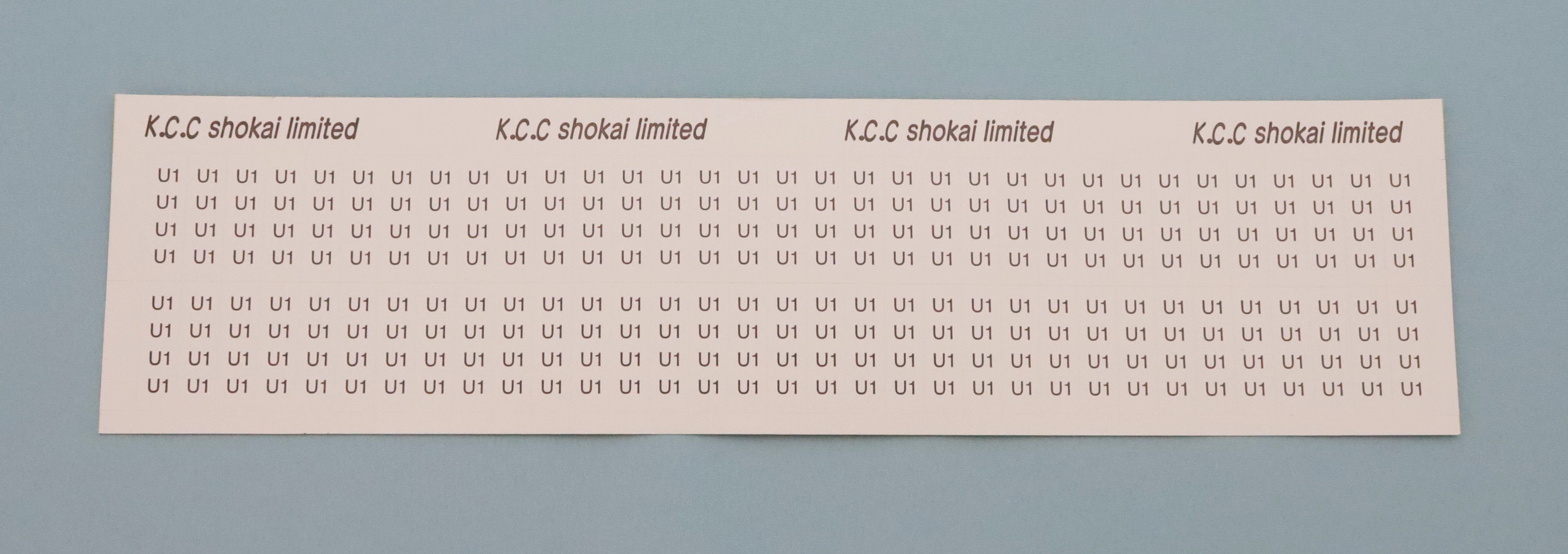 ワイヤーマークKTD-200S　U1