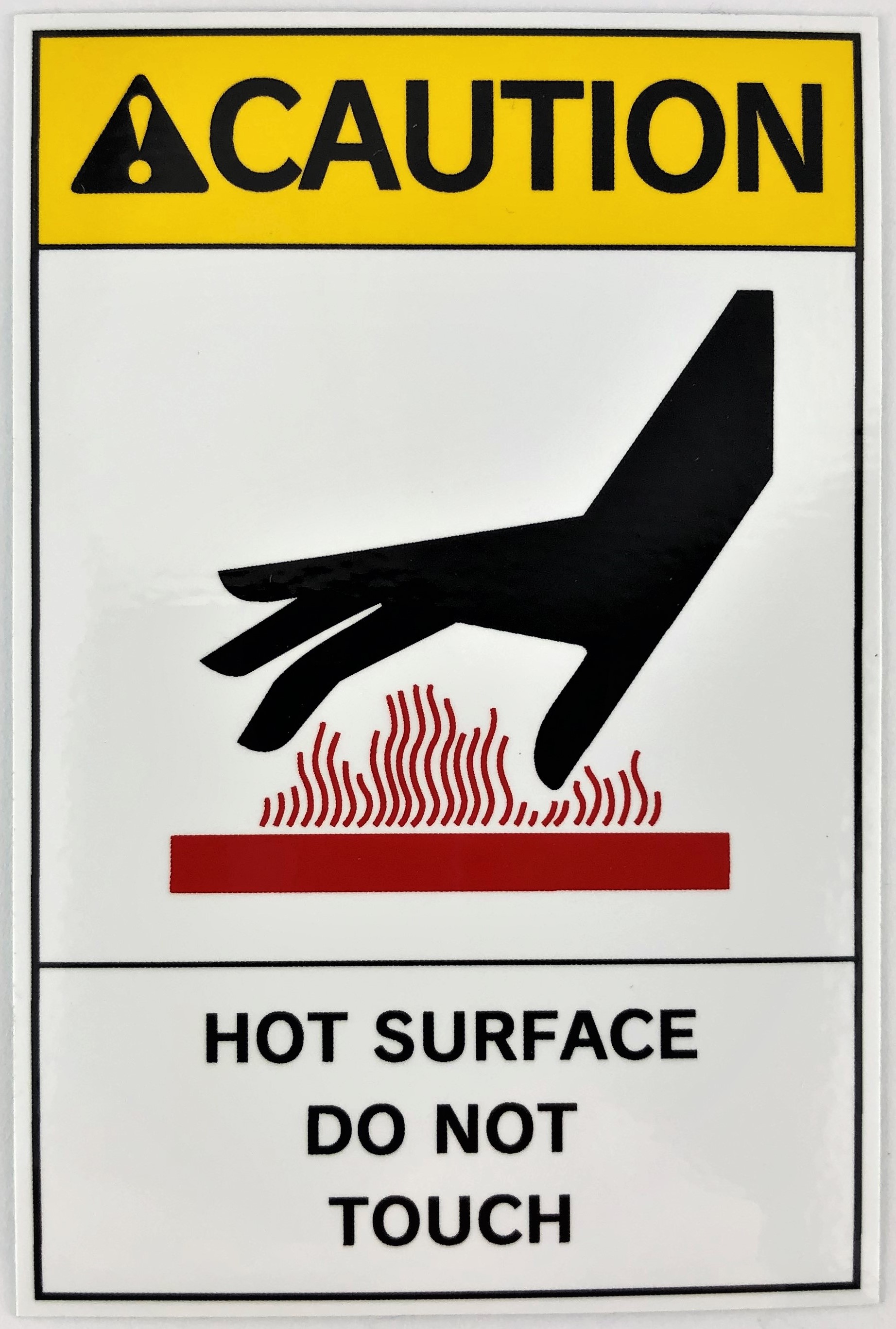 PLラベル 英文タイプ 高温注意