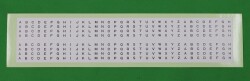 ワイヤーマークKTD-200N　連続式　Ａ～Ｚ