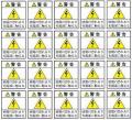 日本配電盤工業会ガイドラインラベルＨＳ-2