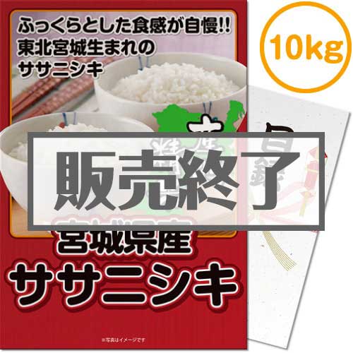 ＜販売終了＞【パネもく！】宮城県産ササニシキ10kg（A3パネル付）[当日出荷可]