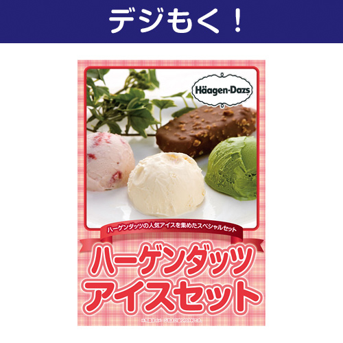 【デジもく！】ハーゲンダッツアイスセット（パネル・目録無し）