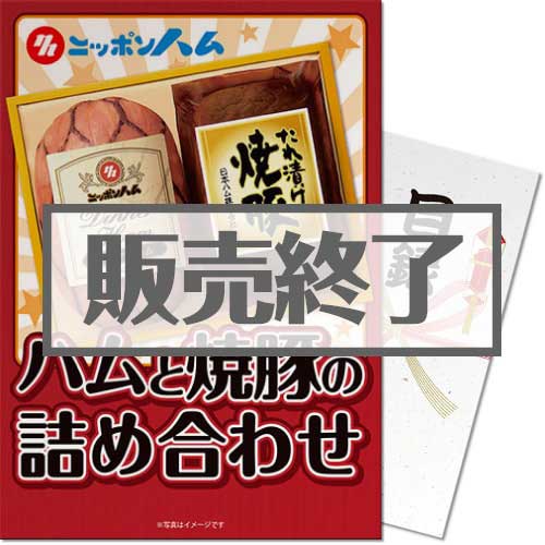 ＜販売終了＞【パネもく！】日本ハム ハムと焼豚の詰合せ（A4パネル付）[当日出荷可]