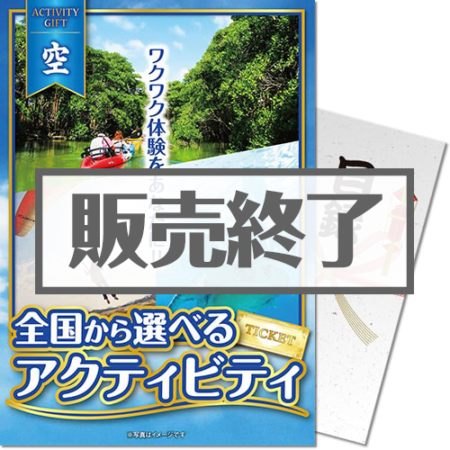 ＜販売終了＞【パネもく！】全国から選べる！アクティビティギフト-空-（A4パネル付）
