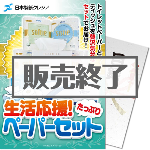 ＜販売終了＞【パネもく！】クレシア 生活応援！たっぷりペーパーセット