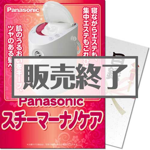 ＜販売終了＞【パネもく！】Panasonicスチーマーナノケア（A4パネル付）[当日出荷可]