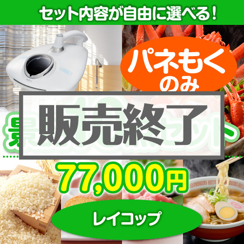 ＜販売終了＞＜内容が選べる景品10点セット＞/rcp-rn-a3 目玉：レイコップ