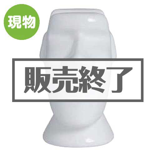 ＜販売終了＞メガネホルダー モアイ像 ホワイト【現物】