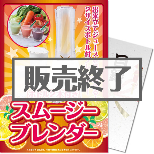 ＜販売終了＞【パネもく！】ボトル2本付　スムージーブレンダー（A4パネル付）[当日出荷可]