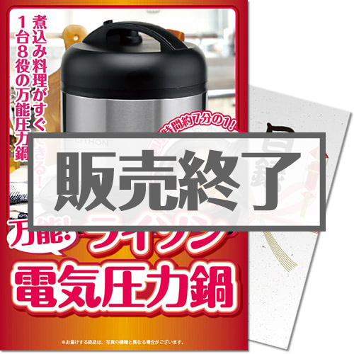 ＜販売終了＞【パネもく！】万能電気圧力鍋（A4パネル付）[当日出荷可]