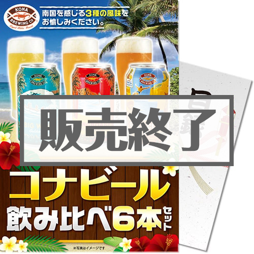 ＜販売終了＞【パネもく！】コナビール飲み比べ6本セット（A4パネル付）