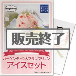 ＜販売終了＞【パネもく！】ハーゲンダッツ＆ブランブリュン　アイスセット（A4パネル付）[当日出荷可]