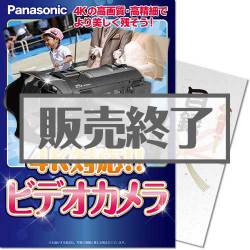 ＜販売終了＞【パネもく！】4K対応！！ビデオカメラ（A4パネル付）[当日出荷可]