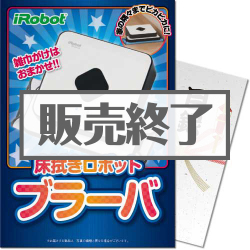 【パネもく！】床拭きロボット　ブラーバ（A4パネル付）