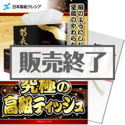 ＜販売終了＞【パネもく！】クレシア 究極の高級ティッシュ（A4パネル付）[当日出荷可]