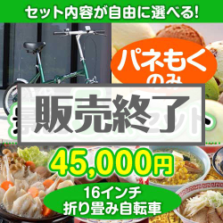 ＜販売終了＞＜内容が選べるまとめ買い景品5点セット＞/mg-cm16g-a3 目玉：16インチ折り畳み自転車