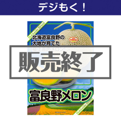 ＜販売終了＞＜季節限定＞【デジもく！】富良野メロン（パネル・目録無し）