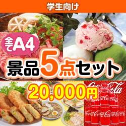 【楽々まとめ買い景品セット：当選者5名様向け】学生向け 5点セット