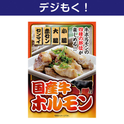 【デジもく！】国産牛ホルモン（パネル・目録無し）