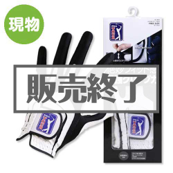＜販売終了＞US PGA TOURフリーサイズゴルフグローブ（黒）【現物】