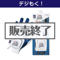 ＜販売終了＞【デジもく！】US PGA TOURフリーサイズゴルフグローブ（青）[当日メール納品可・送料無し]