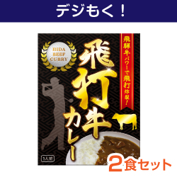 【デジもく！】飛打牛カレー2食セット（パネル・目録無し）