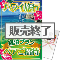 ＜販売終了＞【パネもく！】ハワイ旅行 宿泊プラン3泊5日 ペアご招待（A3パネル付）＜決済方法：銀行振込のみ＞