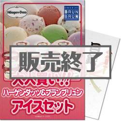 ＜販売終了＞【パネもく！】大人買い！ハーゲンダッツ＆ブランブリュンアイスセット （A4パネル付）[当日出荷可]
