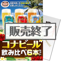 ＜販売終了＞【パネもく！】コナビール飲み比べ6本セット（A4パネル付）