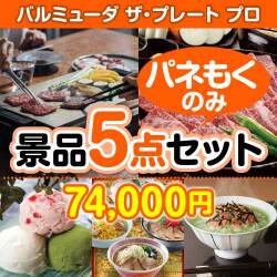 【楽々まとめ買い景品セット：当選者5名様向け】バルミューダ ザ・プレート プロ 5点セット