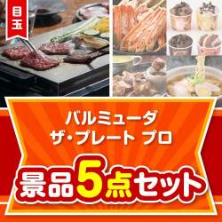 【楽々まとめ買い景品セット】バルミューダ　ザ・プレート プロ5点セット
