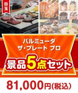 【楽々まとめ買い景品セット】バルミューダ　ザ・プレート プロ5点セット