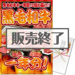 ＜販売終了＞【パネもく！】お肉一年分　黒毛和牛コース（A3パネル付）[当日出荷可]