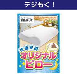 【デジもく！】TEMPUR オリジナルピロー（パネル・目録無し）