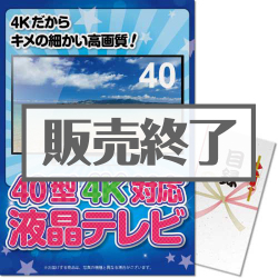 ＜販売終了＞【パネもく！】40型4K液晶テレビ（A3パネル付）