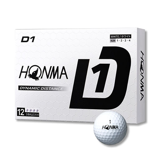 HONMA D1ボール 1ダース【現物】-景品パーク