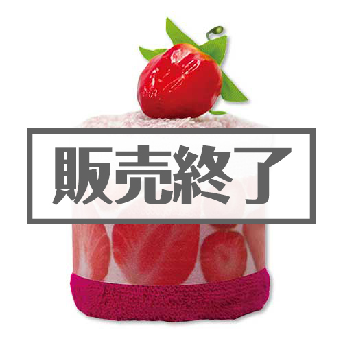 ＜販売終了＞ケーキタオル（いちご）【現物】