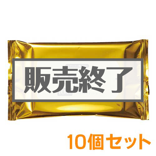 ＜販売終了＞GOLDウェットティッシュ10個セット【現物】