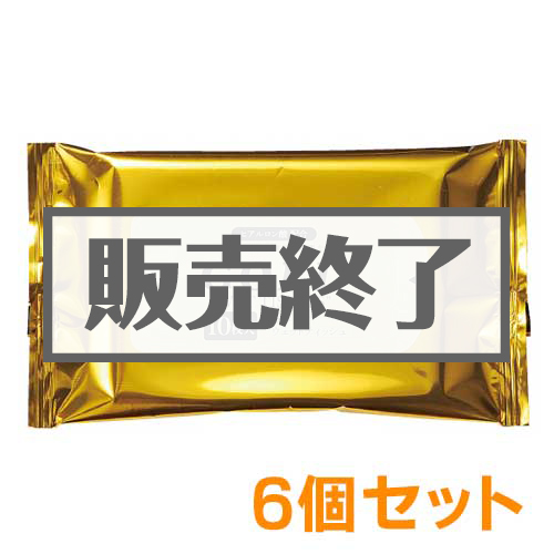 ＜販売終了＞GOLDウェットティッシュ6個セット【現物】