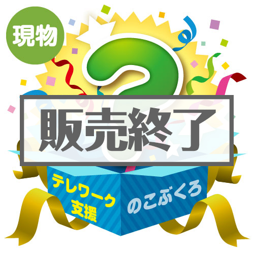 ＜販売終了＞★3個限定！★「マッサージャー入り！テレワーク支援」のこぶくろ【現物】