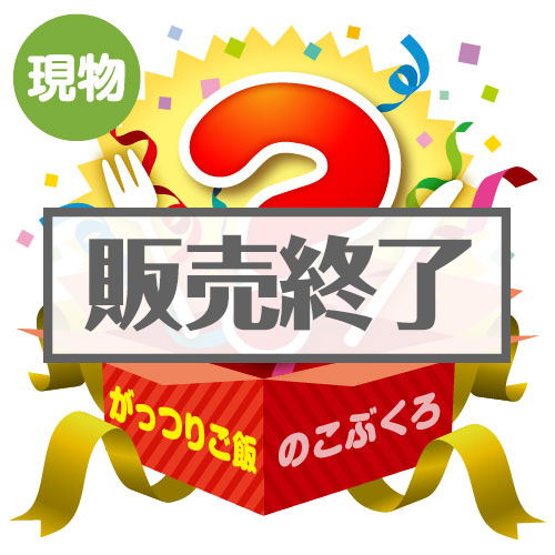 ＜販売終了＞★5個限定！★「がっつりご飯」のこぶくろ【現物】