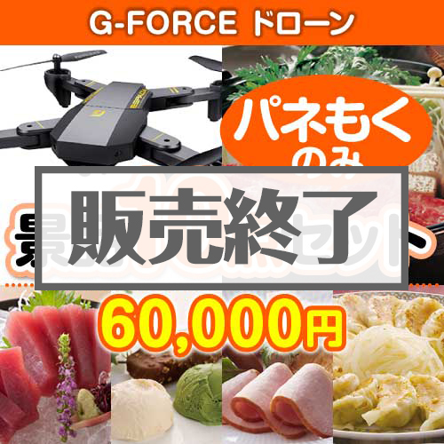 ＜販売終了＞【楽々まとめ買い景品セット：当選者10名様向け】G-FORCE ドローン10点セット