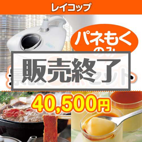 ＜販売終了＞【楽々まとめ買い景品セット：当選者3名様向け】レイコップ 3点セット [送料無料・全品目録パネル付・当日出荷可]