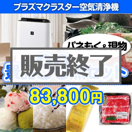 ＜販売終了＞【楽々まとめ買い景品セット：当選者30名様向け】SHARPプラズマクラスター空気清浄機30点セット [送料無料・当日出荷可]