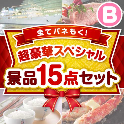 【楽々まとめ買い景品セット】全てパネもく！超豪華スペシャル景品15点セットBコース